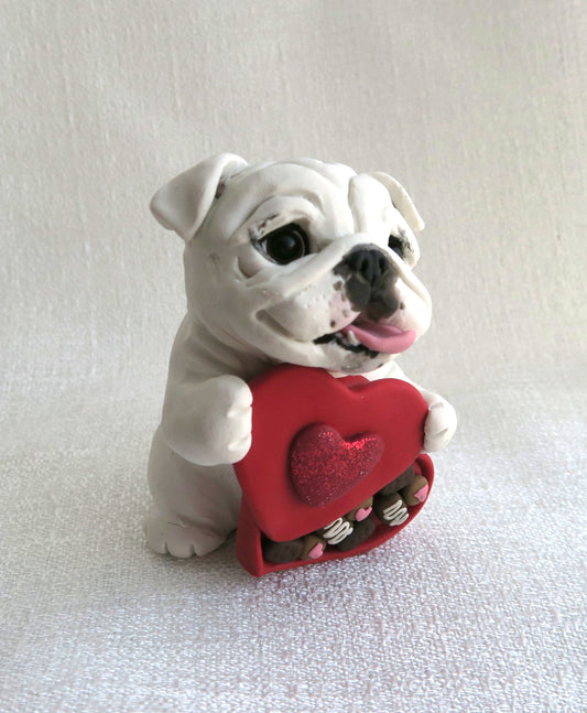 *ORDER for Rose* Hand Sculpted Collectible Bulldog