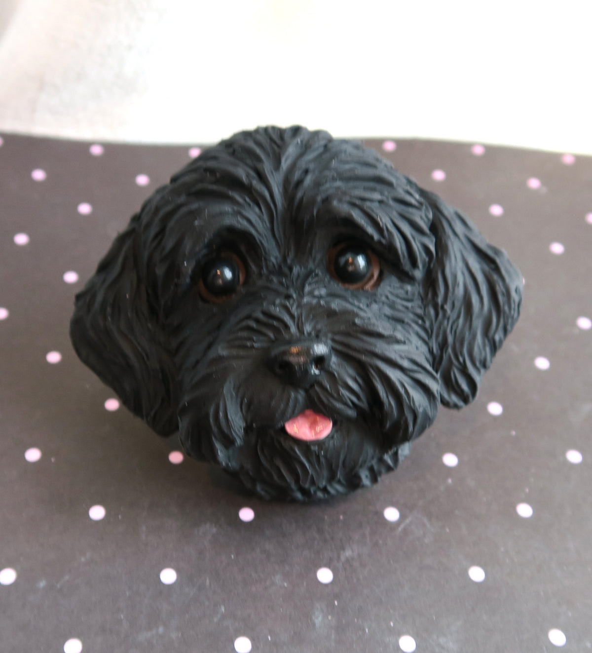 Labradoodle or other Doodle Car Vent Clip with Diffuser Option Hand Made Collectible