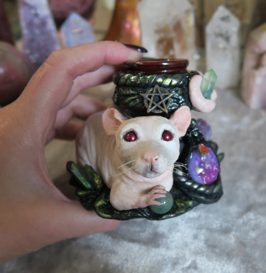 *CUSTOM ORDER* Stewie Sphere Holder Hand Sculpted Clay Collectible