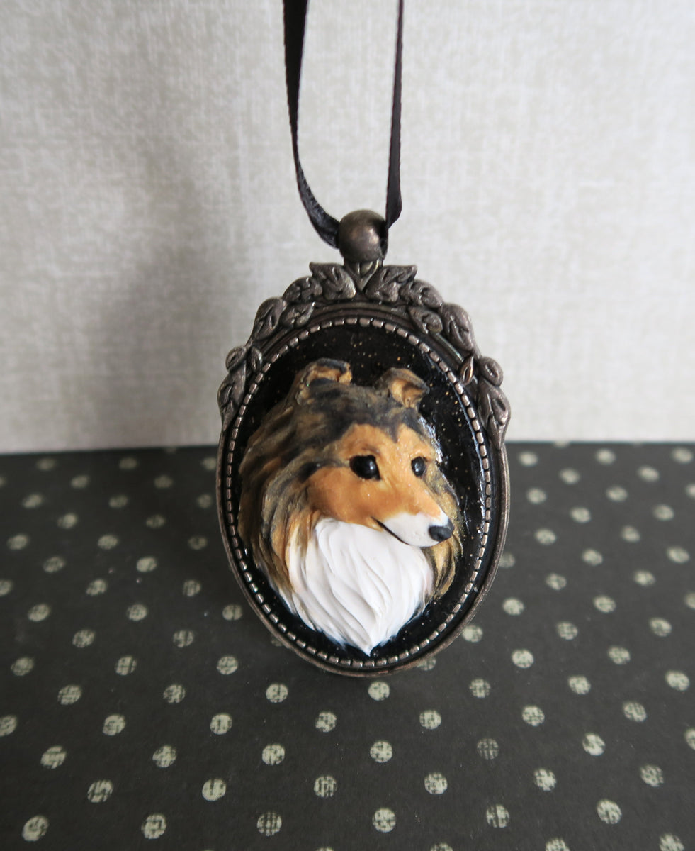 Sheltie necklace hot sale