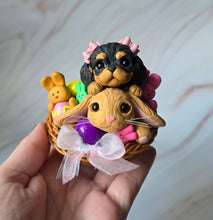 Load image into Gallery viewer, RESERVED for Sandi Hand sculpted Clay Collectible Cavalier King Charles Spaniel
