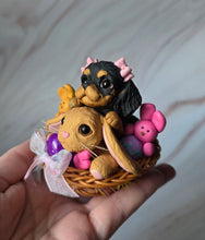 Load image into Gallery viewer, RESERVED for Sandi Hand sculpted Clay Collectible Cavalier King Charles Spaniel