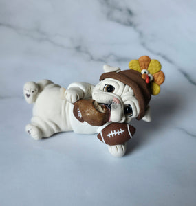 RESERVED for Ashley Pug Bundle Hand sculpted Clay Collectibles
