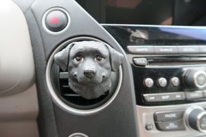 Labrador Retriever Car Vent Clip with Diffuser Option Hand Made Collectible