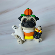 Load image into Gallery viewer, RESERVED for Ashley Pug Bundle Hand sculpted Clay Collectibles