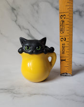 Load image into Gallery viewer, RESERVED for Ashley Black Cat Bundle Hand sculpted Clay Collectibles