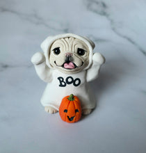 Load image into Gallery viewer, RESERVED for Ashley Pug Bundle Hand sculpted Clay Collectibles