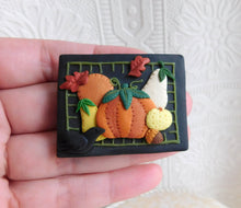 Load image into Gallery viewer, Autumn Mix Brooch/Pin Clay Sculpted One of a kind Jewelry
