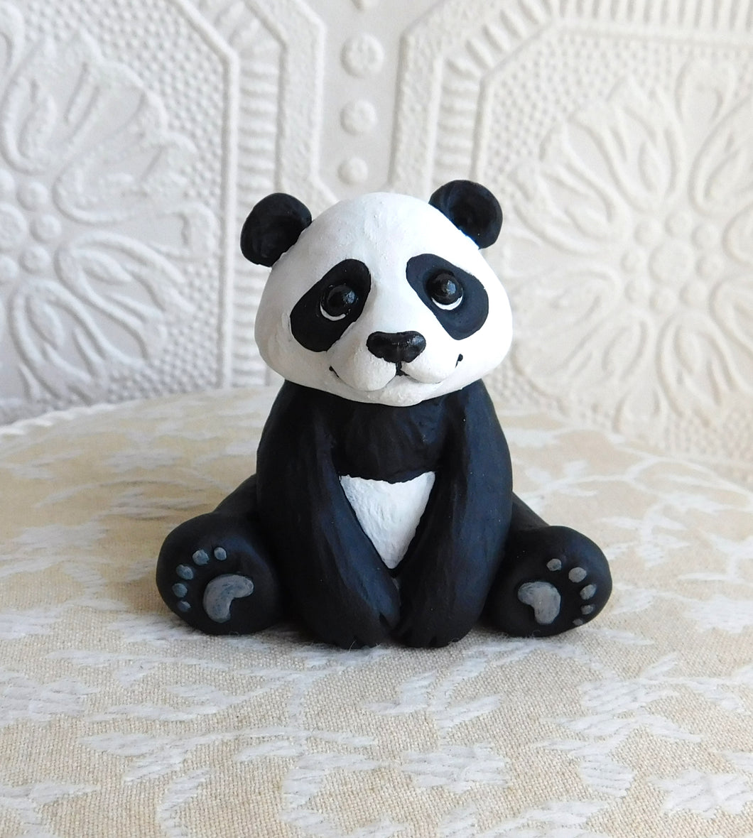 Panda Collectible Shelf sitter - Furever Clay