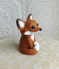 Load image into Gallery viewer, Fox Collectible Shelf sitter - Furever Clay