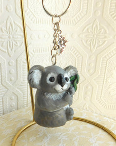 Koala Key chain - Furever Clay