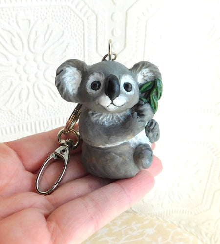 Koala Key chain - Furever Clay