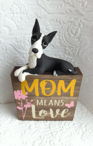 Great Dane Mom Decor - Furever Clay