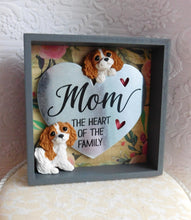 Load image into Gallery viewer, Cavalier King Charles Spaniel Mom Decor - Furever Clay