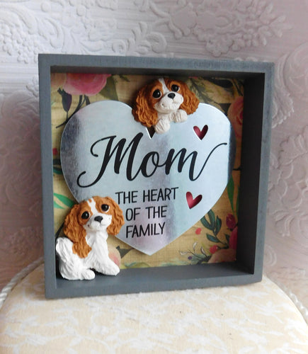 Cavalier King Charles Spaniel Mom Decor - Furever Clay