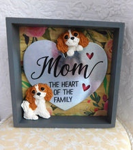 Load image into Gallery viewer, Cavalier King Charles Spaniel Mom Decor - Furever Clay