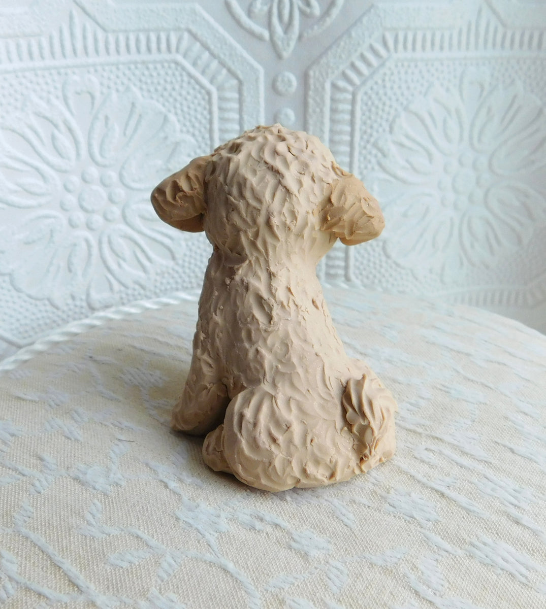 Poodle mix, Maltipoo, Cavapoo, Havapoo, Goldendoodle hand sculpted Col ...