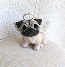 Load image into Gallery viewer, RESERVED FOR Catherine 2 Pug items Hand sculpted Clay Collectibles