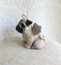 Load image into Gallery viewer, RESERVED FOR Catherine 2 Pug items Hand sculpted Clay Collectibles