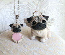 Load image into Gallery viewer, RESERVED FOR Catherine 2 Pug items Hand sculpted Clay Collectibles