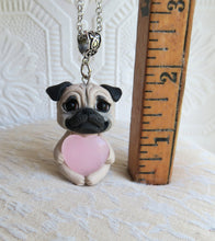 Load image into Gallery viewer, RESERVED FOR Catherine 2 Pug items Hand sculpted Clay Collectibles