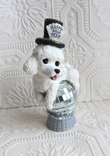 Load image into Gallery viewer, Happy New Year Poodle Hand Sculpted Collectible