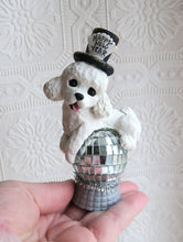 Load image into Gallery viewer, Happy New Year Poodle Hand Sculpted Collectible