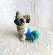 Load image into Gallery viewer, Capricorn Pug Hand Sculpted Collectible