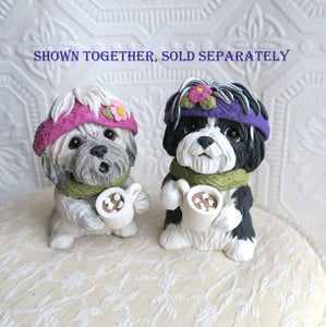 Cup of Cocoa Havanese Cutie Hand Sculpted Collectible