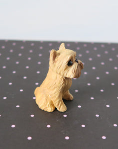 Mini Brussels Griffon Handmade Resin Collectible