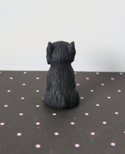 Mini Brussels Griffon Handmade Resin Collectible