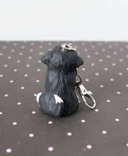 Load image into Gallery viewer, Bernese Mountain Dog Tassel Charm Handmade Resin Collectible Purse, backpack, or key chain charm
