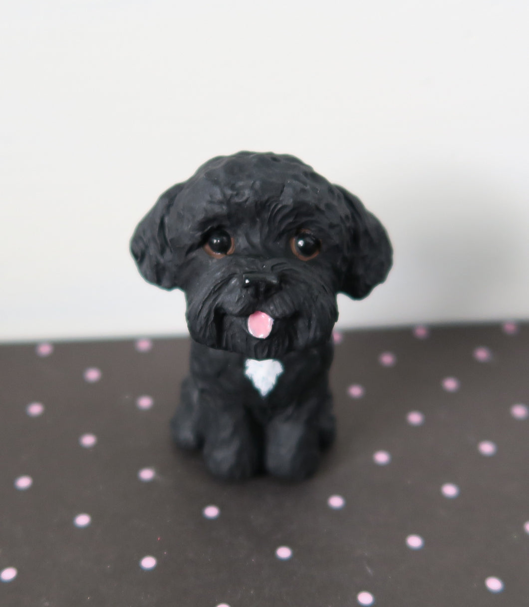 Maltipoo, Havapoo, any Poodle Mix Handmade Resin Collectible