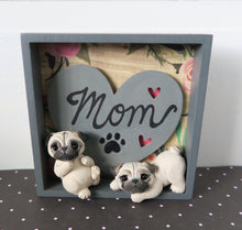 Load image into Gallery viewer, Pug Decorative Collectible Dog Mom Sign