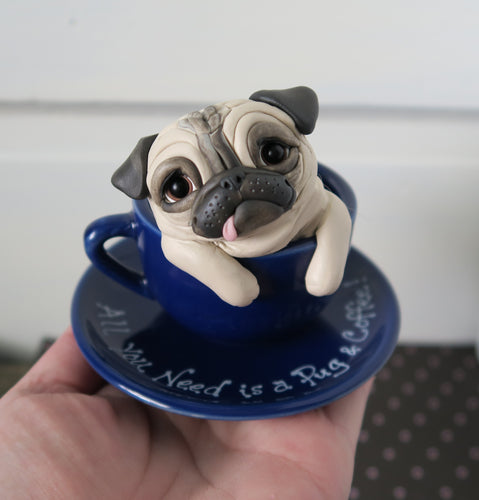 Pug & Coffee 