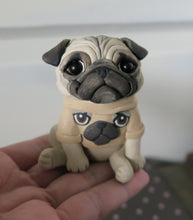 Load image into Gallery viewer, Pug Sweater Pug Sculpture Hand Sculpted Collectible