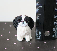 Load image into Gallery viewer, Mini Japanese Chin Handmade Resin Collectible