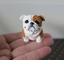 Load image into Gallery viewer, Mini English Bulldog Handmade Resin Collectible
