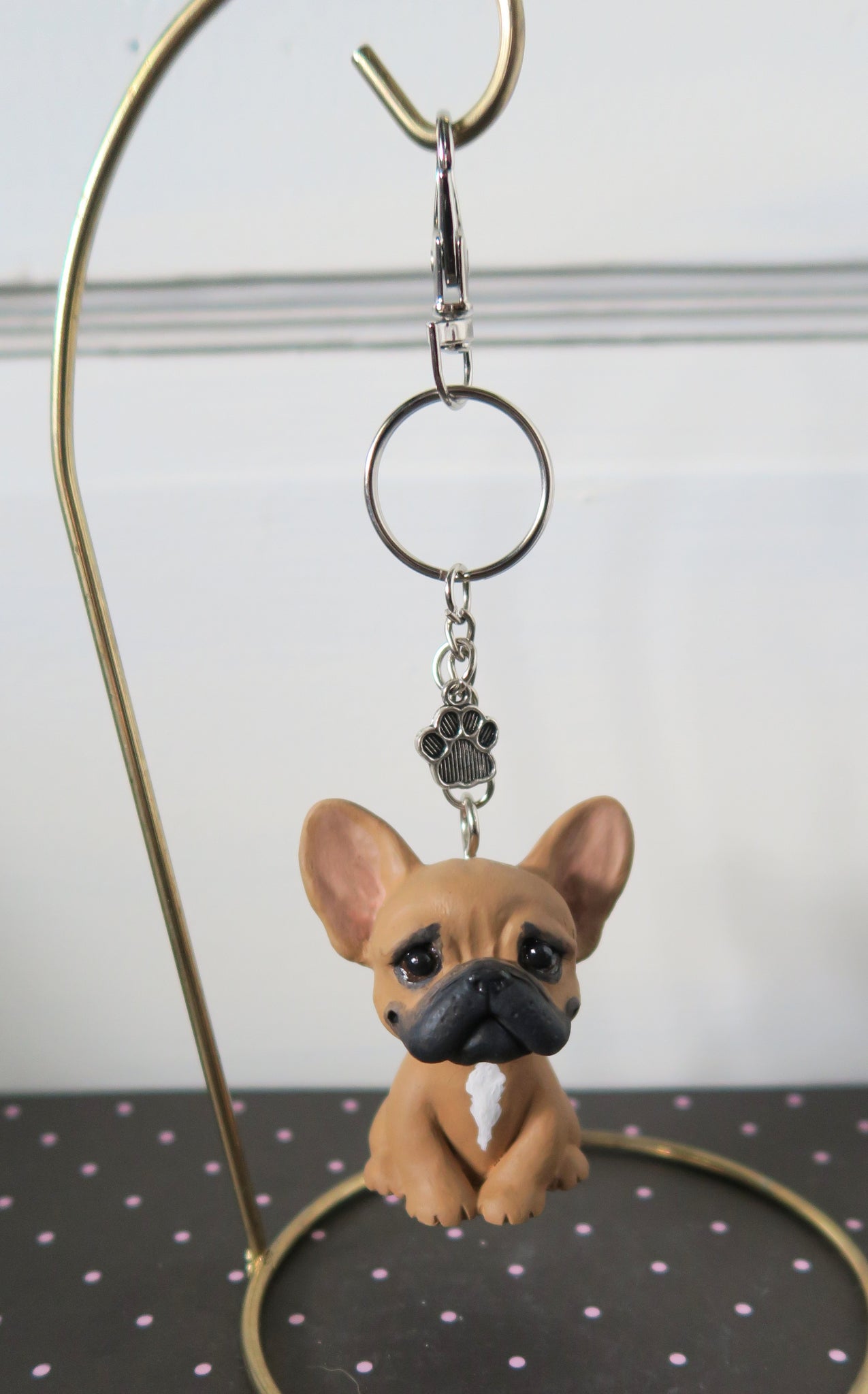 Frenchie Keychains French Bulldogs Keychains Various French 