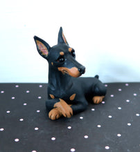 Load image into Gallery viewer, Doberman Pinscher Hand made Resin Collectible