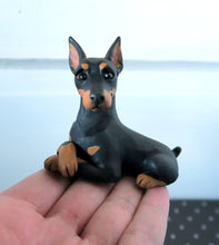 Load image into Gallery viewer, Doberman Pinscher Hand made Resin Collectible