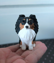 Load image into Gallery viewer, Shetland Sheepdog Handmade Resin Sheltie Collectible