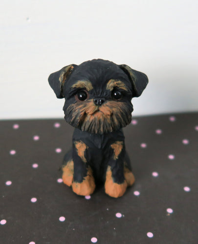 Brussels Griffon Handmade Resin Collectible