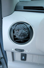 Load image into Gallery viewer, Black Pug Car Vent Clip with essential oil option