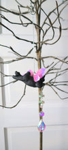 Load image into Gallery viewer, Fairy Pug Sun Catcher Sculpted Mixed Media Collectible