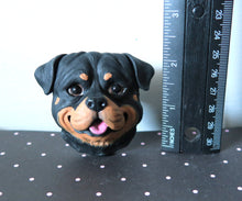 Load image into Gallery viewer, Rottweiler Car Vent Clip with Diffuser Option Hand Made Collectible
