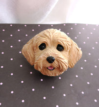 Load image into Gallery viewer, Goldendoodle Car Vent Clip with Diffuser Option Hand Made Collectible