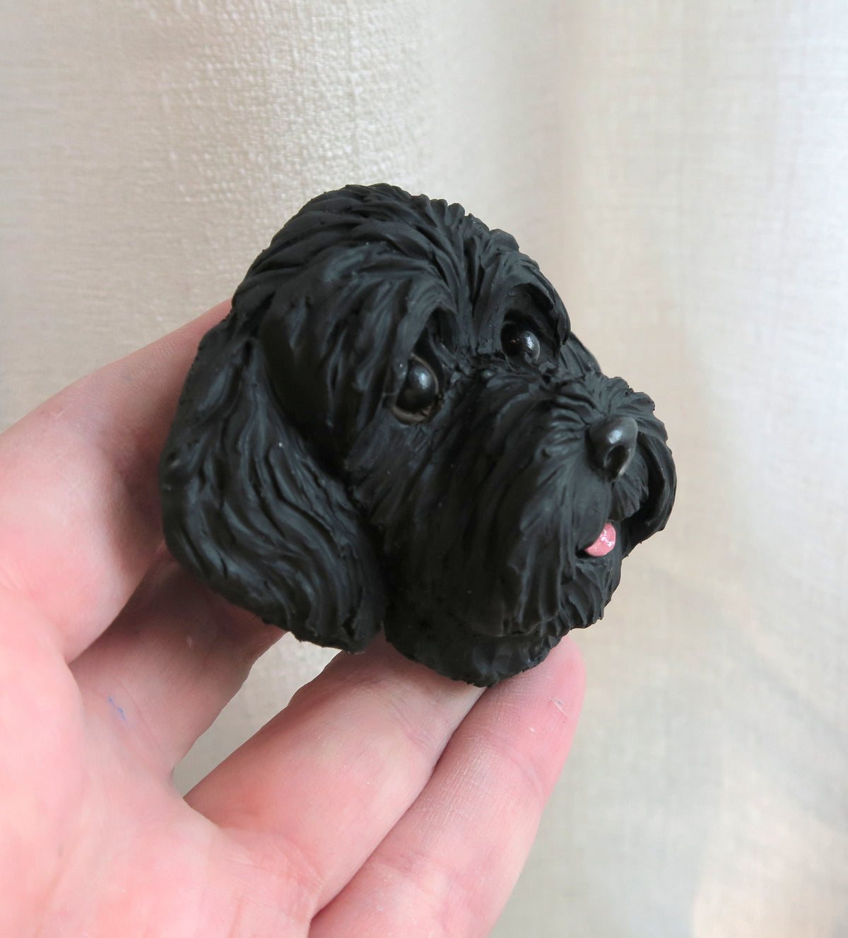 Labradoodle or other Doodle Car Vent Clip with Diffuser Option Hand Made Collectible