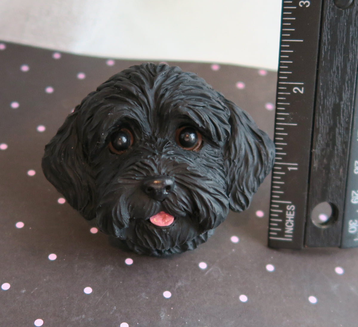 Labradoodle or other Doodle Car Vent Clip with Diffuser Option Hand Made Collectible