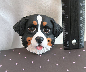 Bernese Mountain Dog Car Vent Clip with Diffuser Option Hand Made Collectible